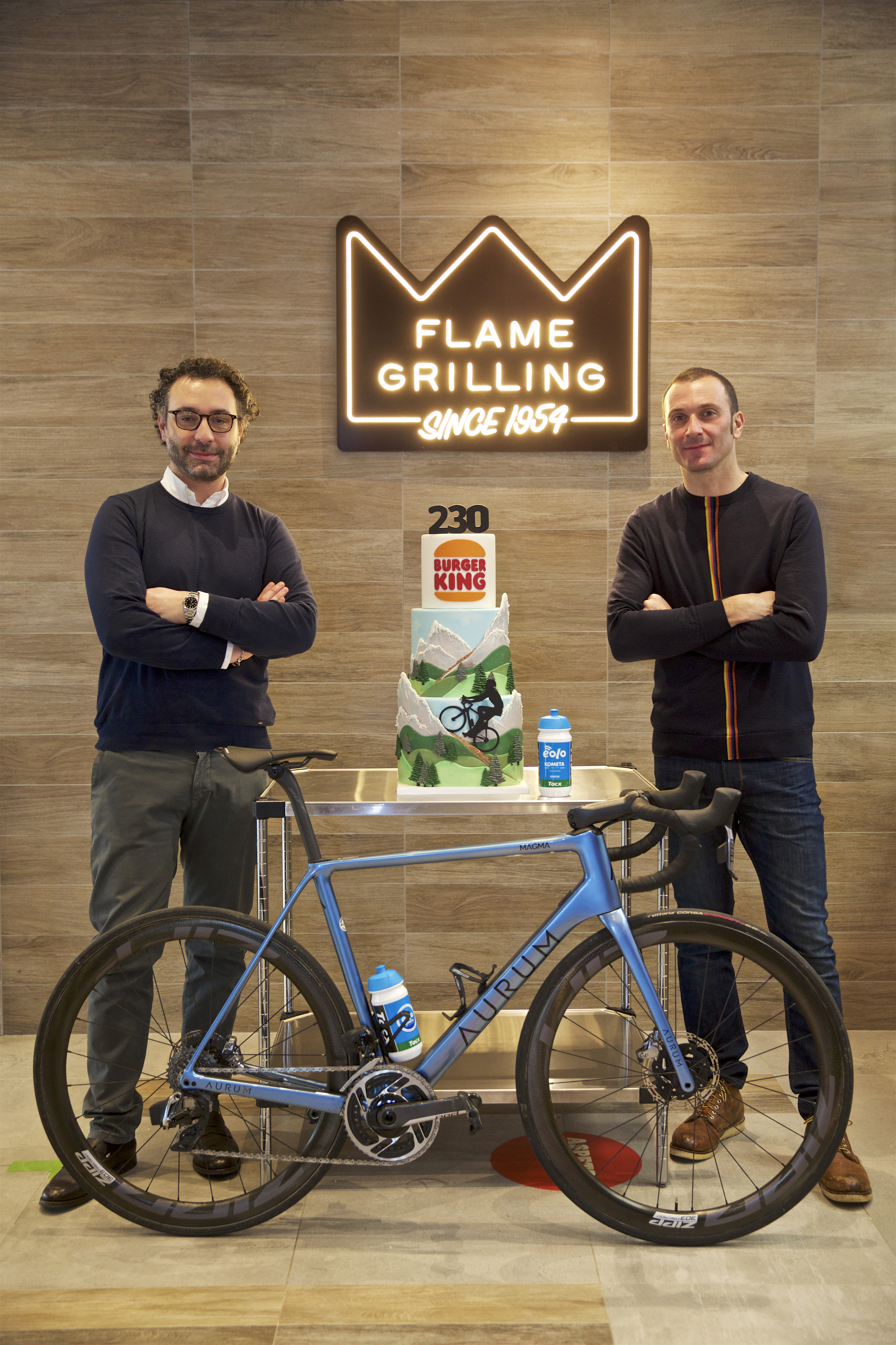 Vergiate, Burger King sponsor del team ciclistico Eolo-Kometa
