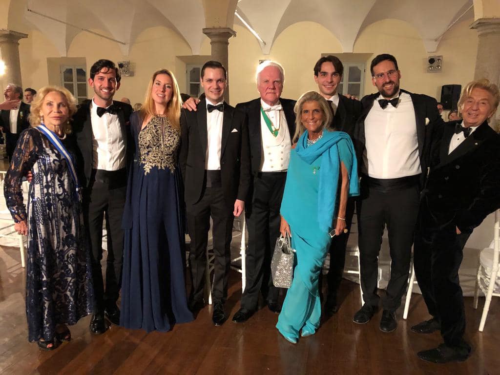 Il saronnese Balestrini alla serata di gala della Real Casa Savoia