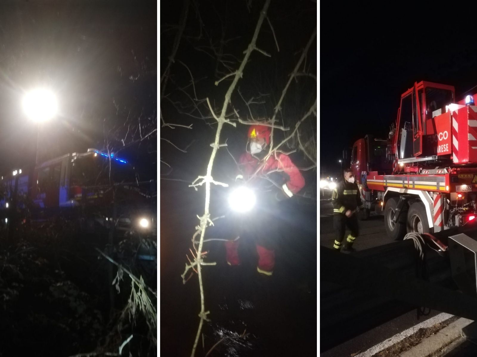 Saronno, auto finisce nel torrente Lura: 24enne salvata dai vigili del fuoco