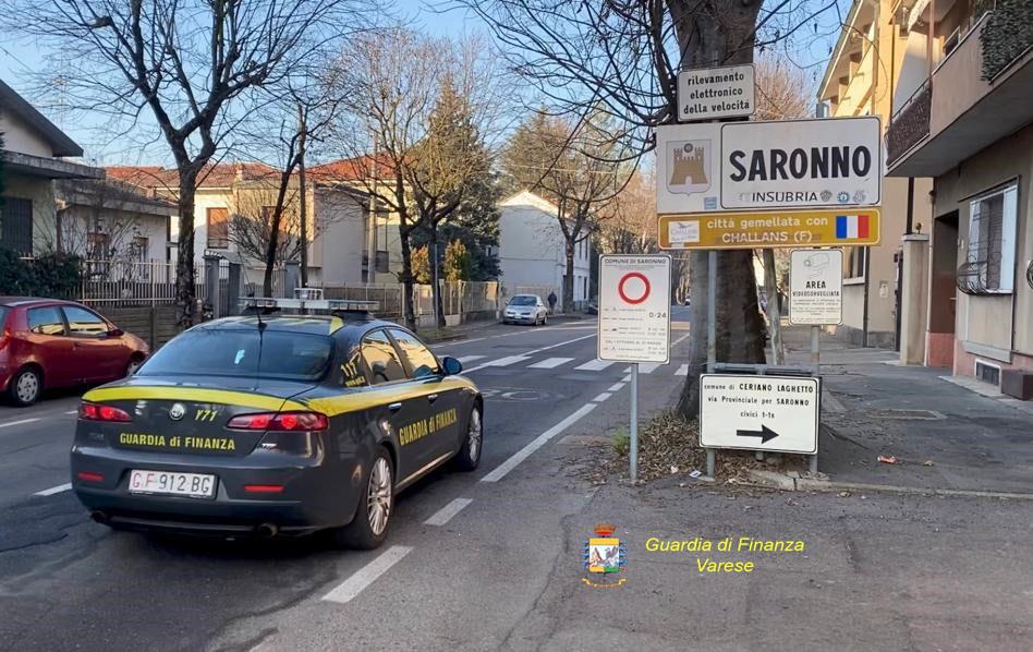 Saronno, Guardia di Finanza week-end di controlli in città