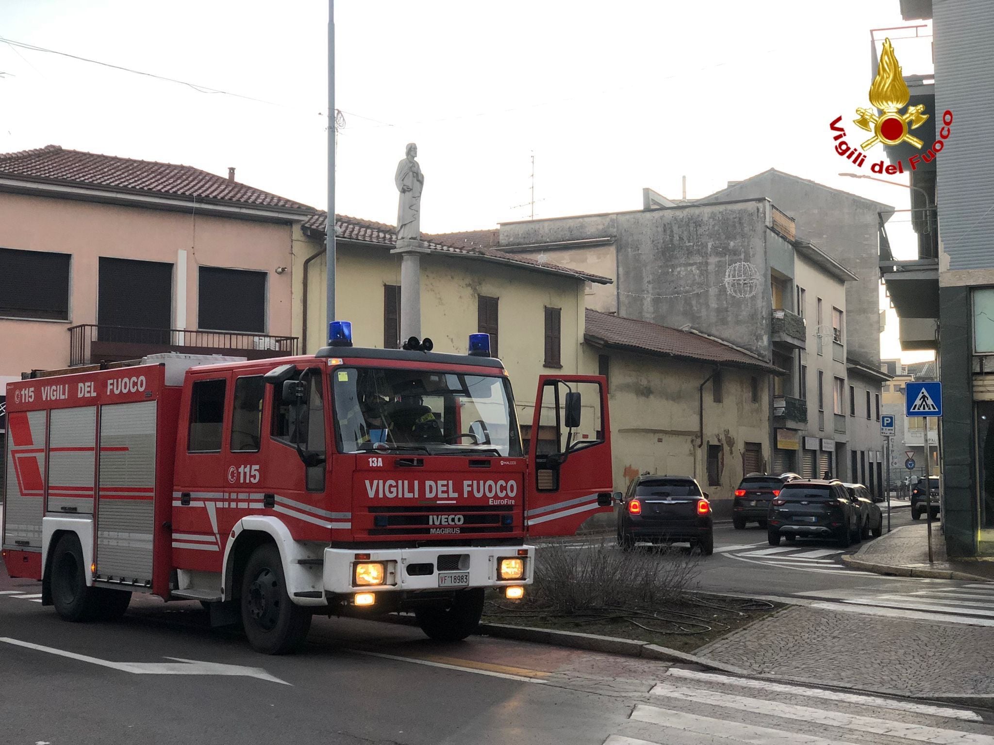 Panorama cronaca: fuga di gas a Uboldo, soccorso persona a Saronno