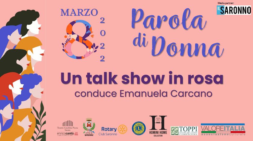 8 marzo, al Pasta, voce alle donne con il talkshow in rosa “Parola di Donna”