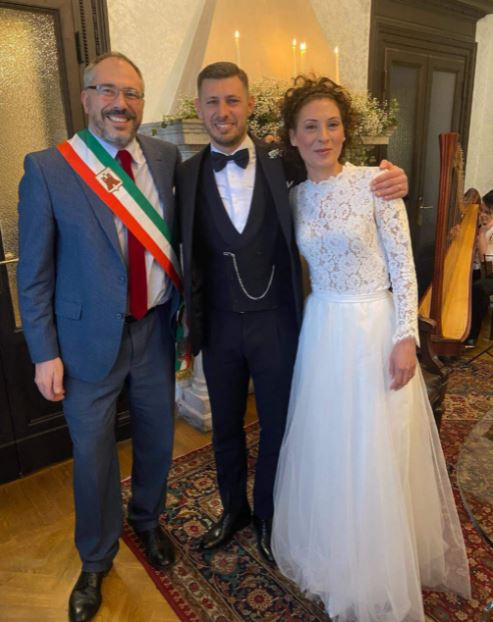 Blitz del sindaco Zauli a Villa Gianetti di Saronno… per sposare il capitano del Rovellasca con Laura