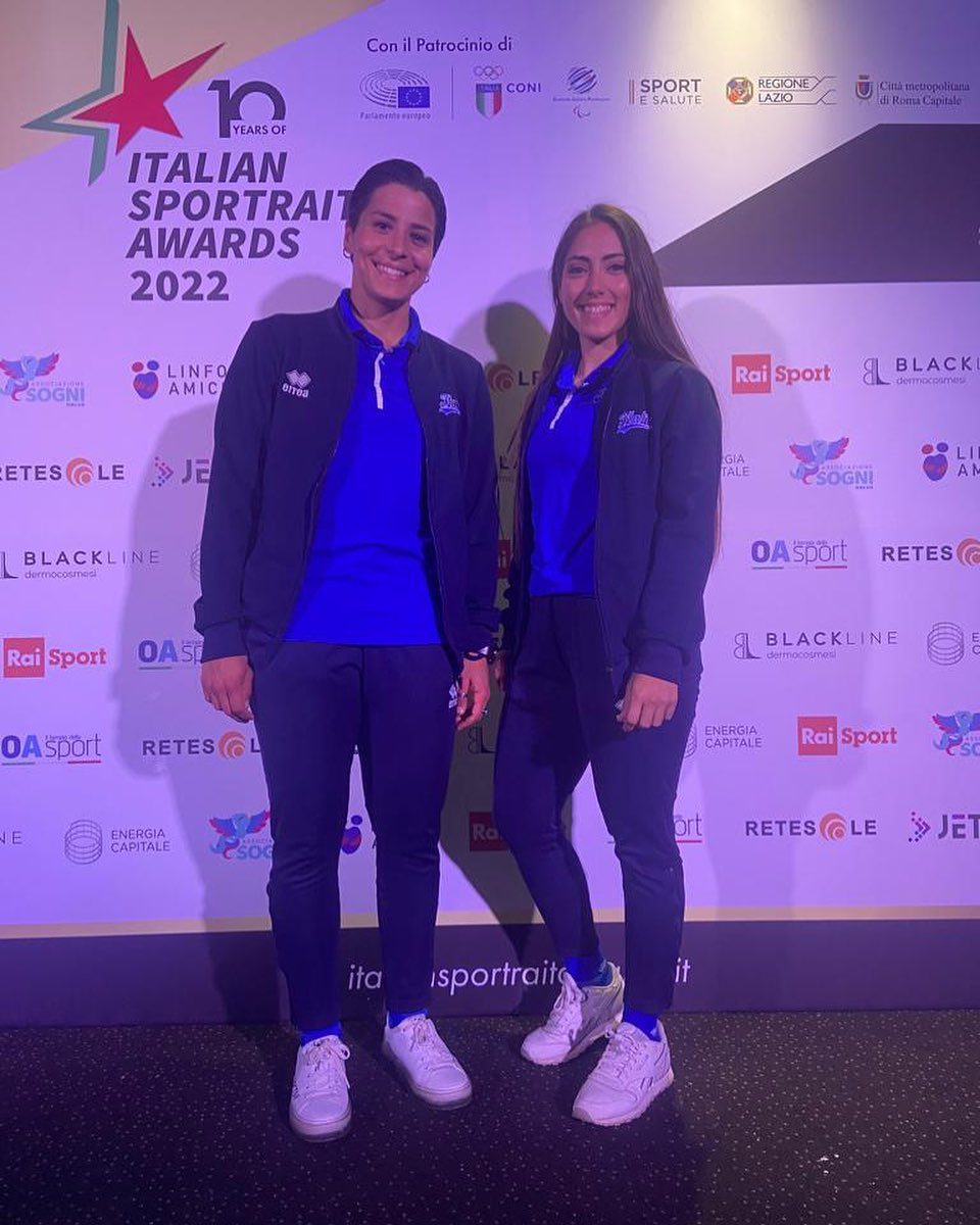 Softball, le saronnesi Giulia e Fabrizia con la Nazionale premiate a Roma