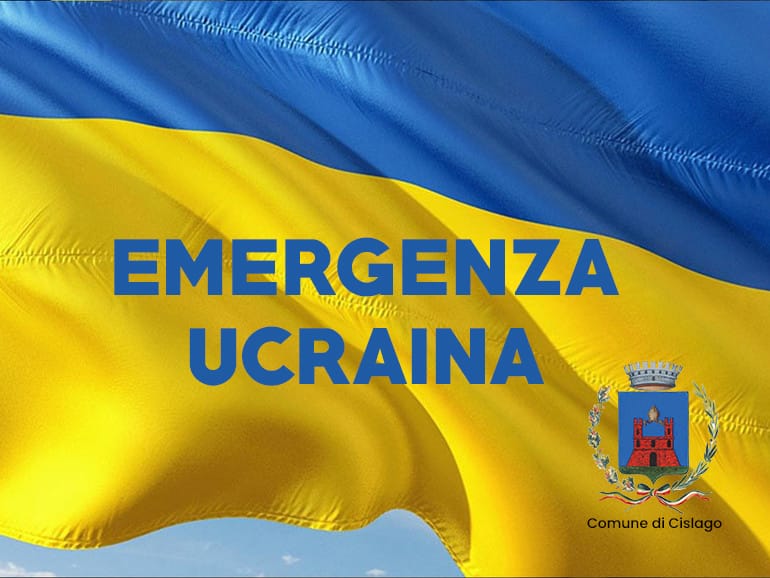 Cislago è pronta ad aiutare il popolo ucraino