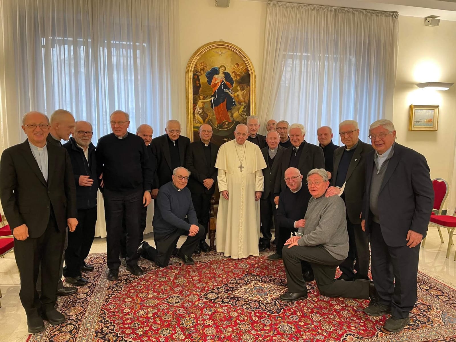 Il prevosto Galimberti e don Alberto di Saronno incontrano il Papa