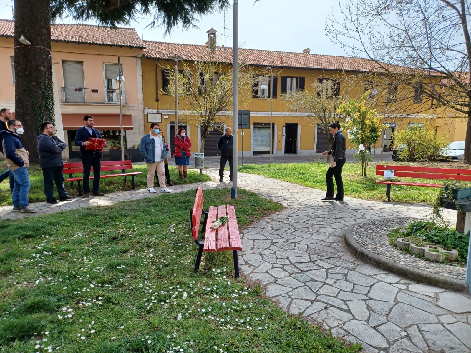 Omicidio Carol Maltesi: commemorazione al Giardino delle donne di Rescaldina