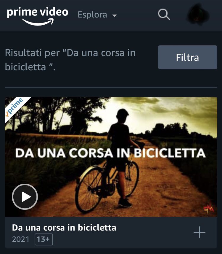 Da una corsa in bicicletta il primo film su Librandi sbarca su Amazon Prime video