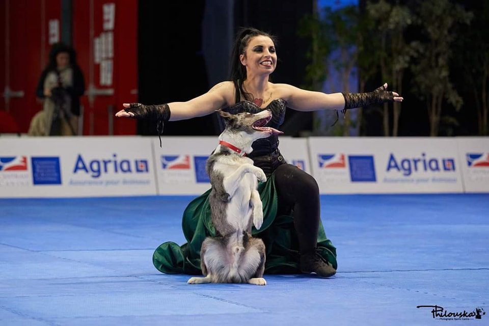 Lucrezia e Fly da Gerenzano conquistano il terzo posto al Campionato Mondiale di Dog Dance