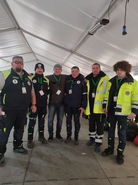 I volontari della Prociv in Slovacchia per aiutare i profughi di guerra