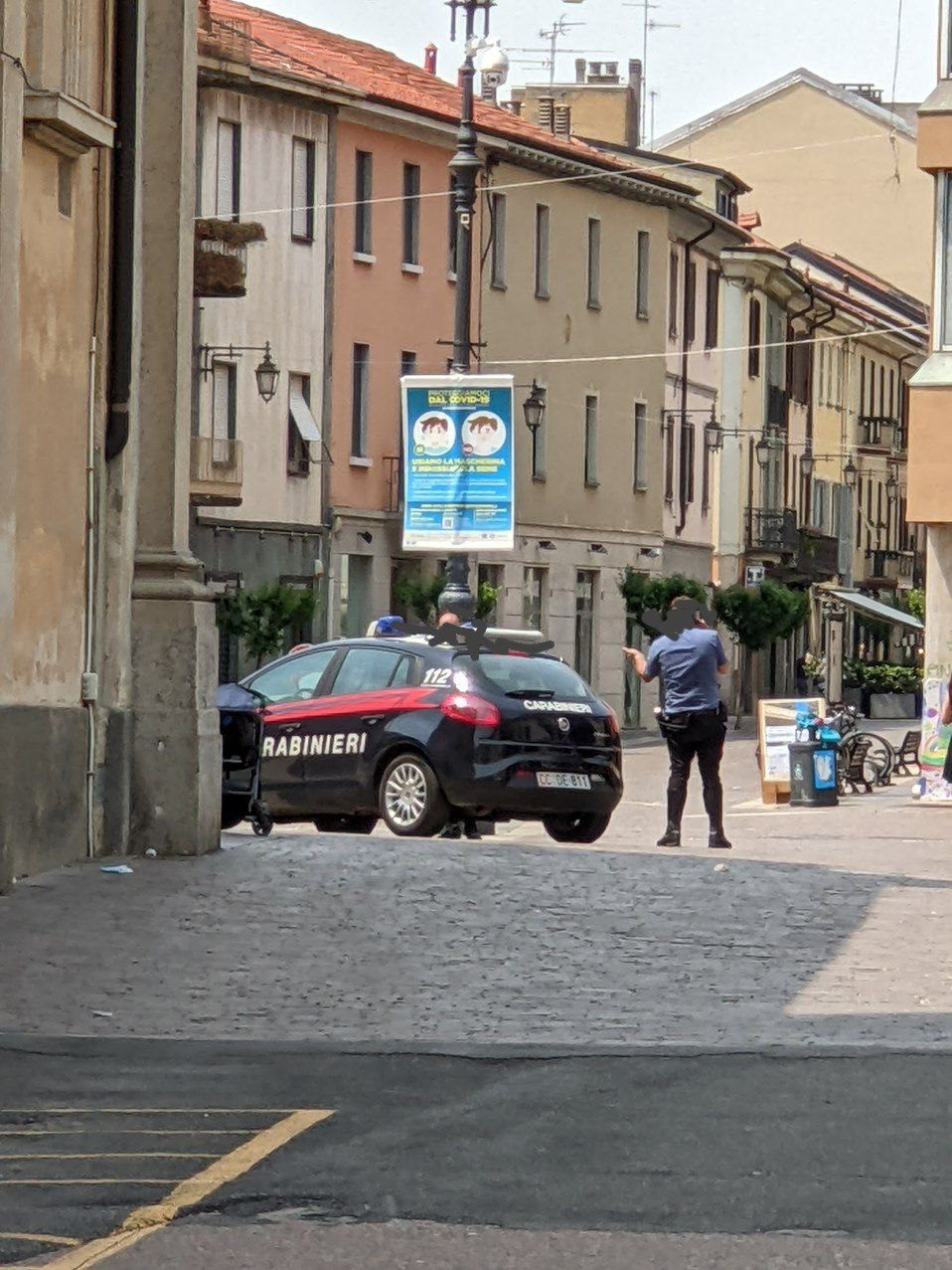 Lite fra stranieri sul sagrato della Prepositurale di Saronno, arrivano i carabinieri