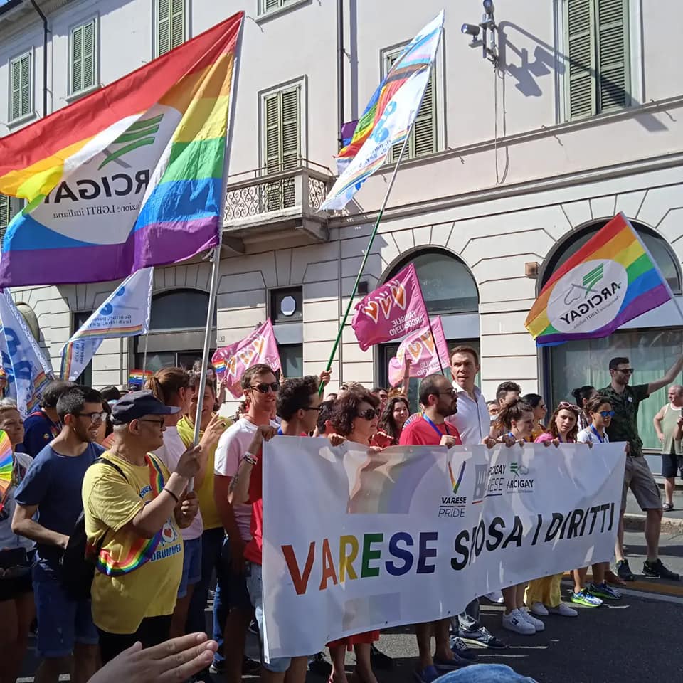 M5s: “Aderiamo convintamente al Varese Pride”