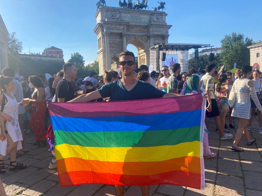 Pride a Milano, Mantegazza: “Era importante esserci”