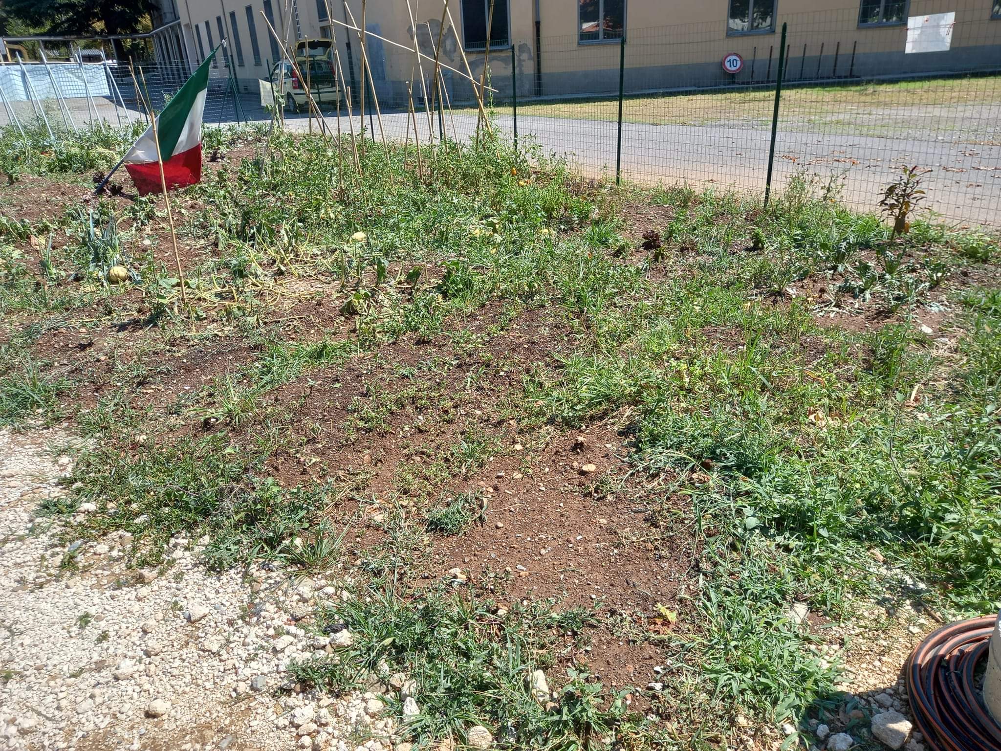 Maxi grandinata di Saronno: distrutti gli orti bio all’Arcivescovile