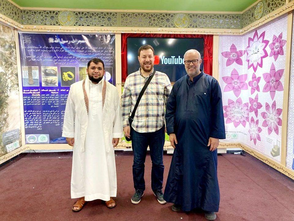 Saronno, Othman giornalista di Al Jazeera in visita al centro islamico di Saronno