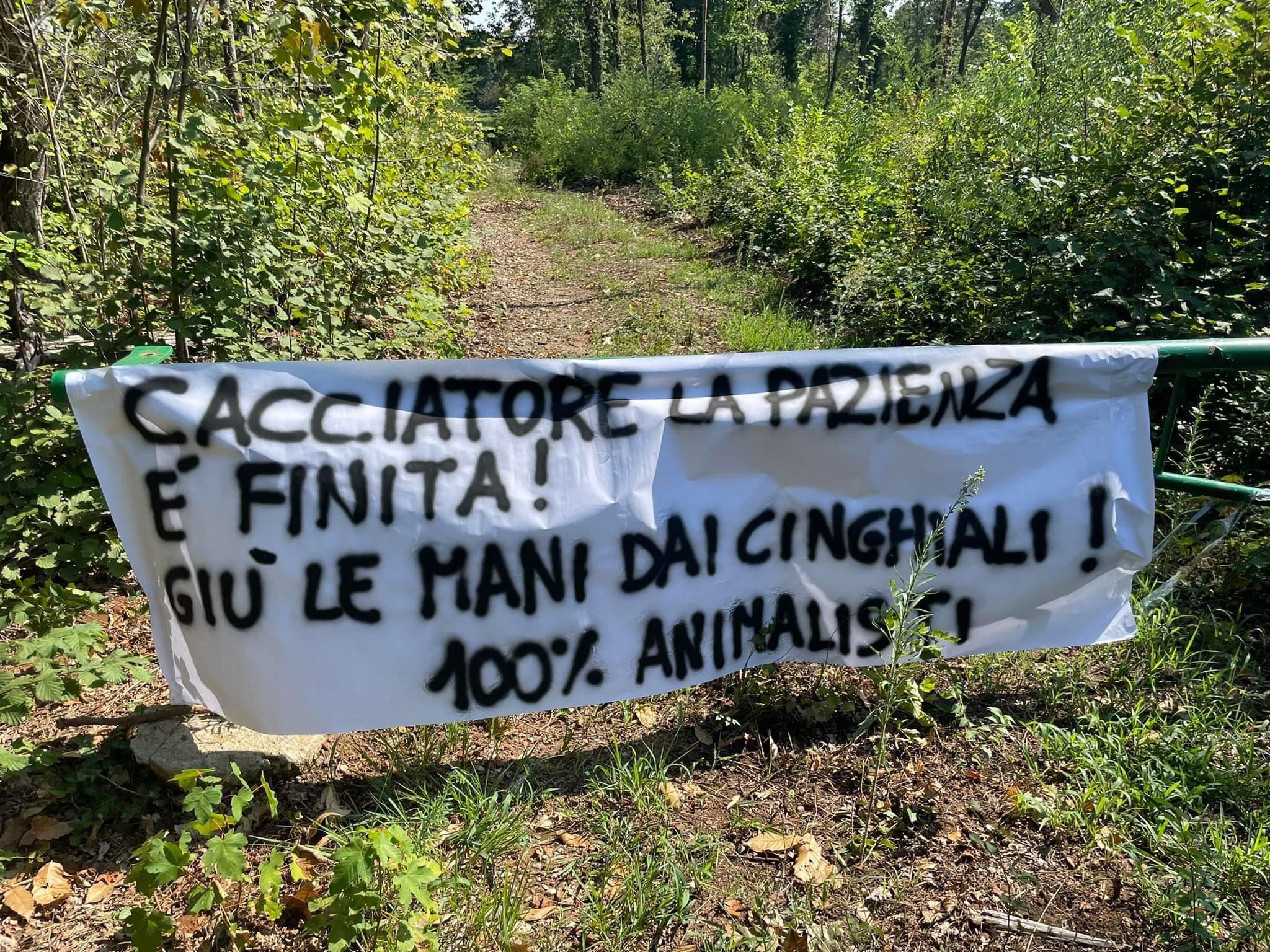 Tradate, Parco Pineta: nuovo blitz animalista contro la caccia al cinghiale