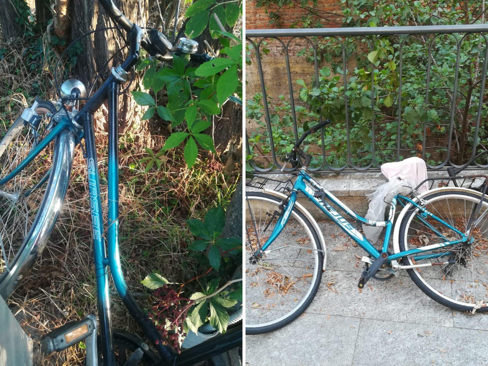 Saronno, bici e pezzi di bici abbandonate per la città: le segnalazioni