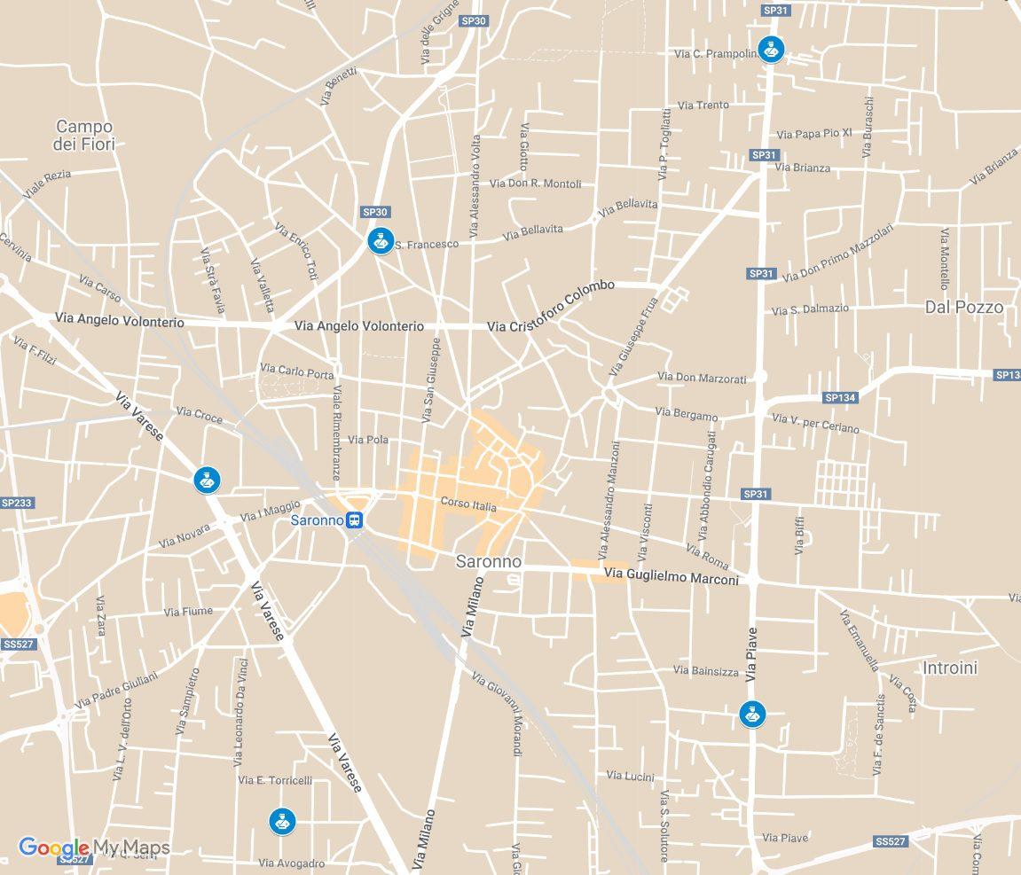 Saronno, la polizia locale torna nei quartieri: dove e quando trovarla (mappa e orari)