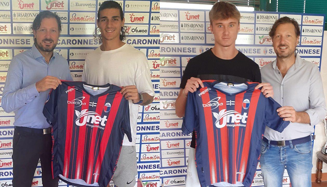 Calcio mercato: due giovani talenti per la Caronnese