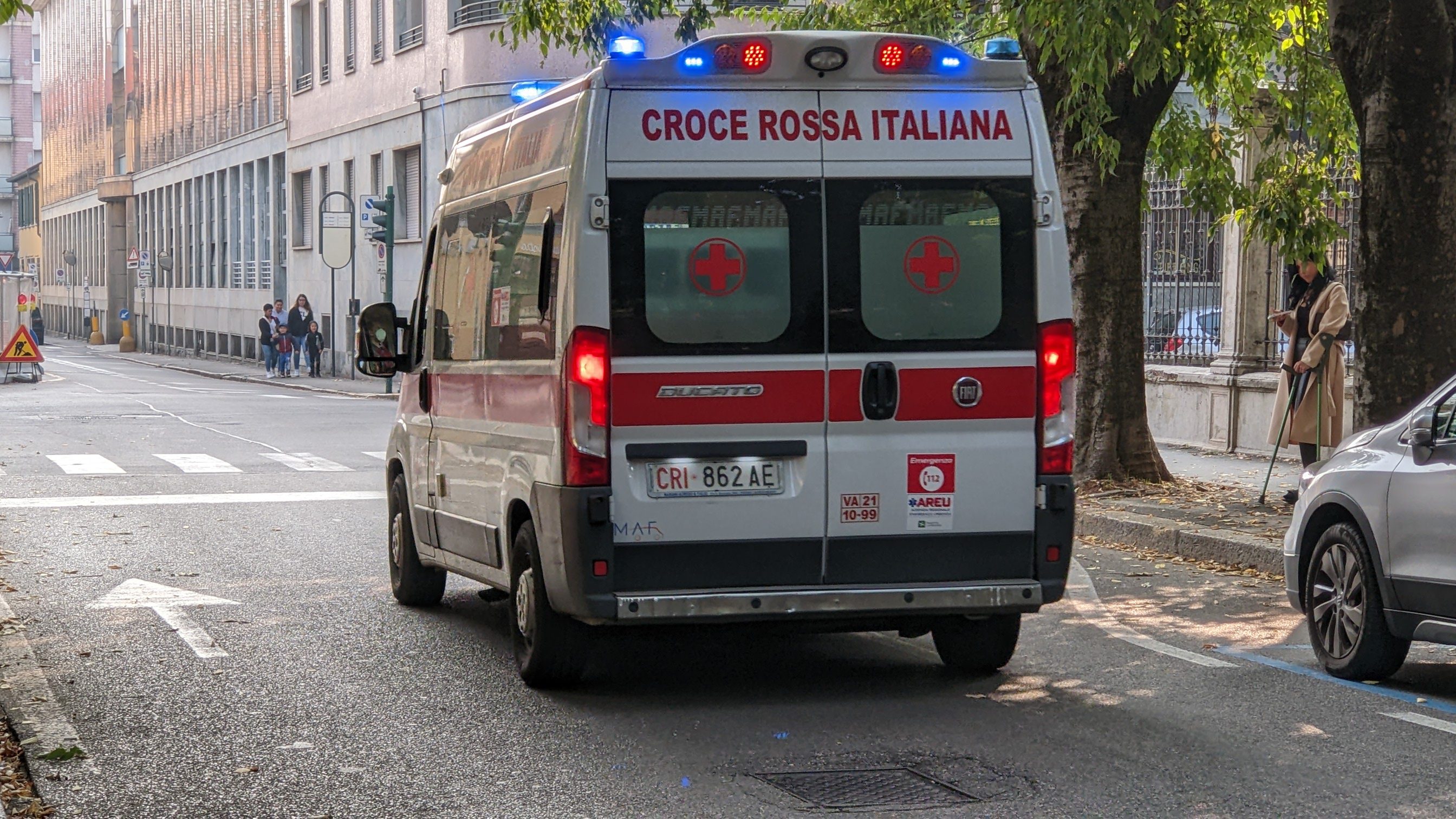 Panorama cronaca: incidente in Varesina a Gerenzano, caduta dalla moto a Lazzate