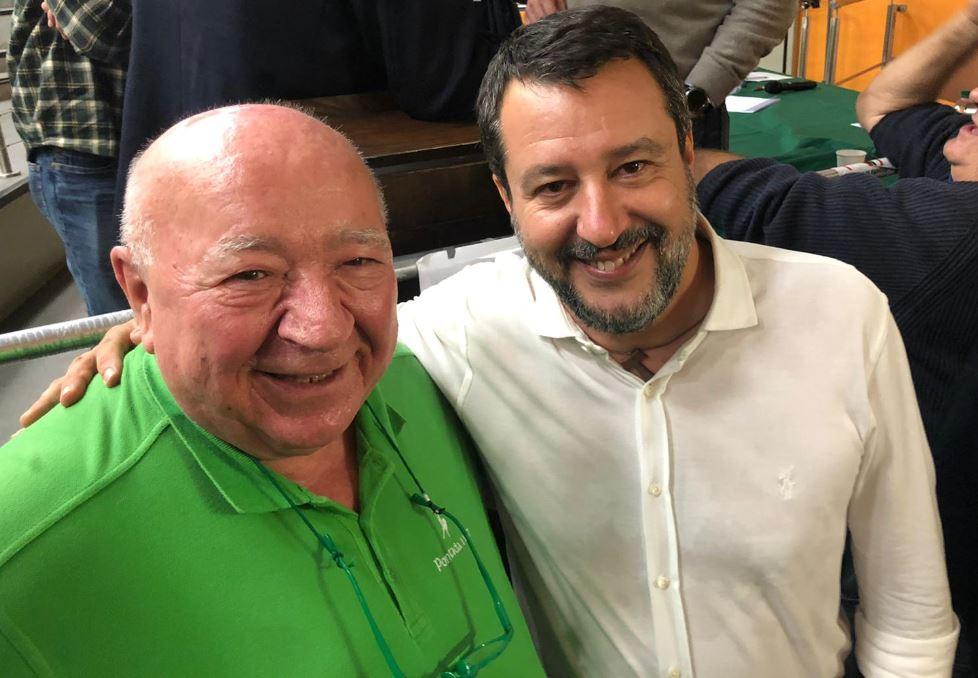 Il super-militante leghista di Saronno, con Salvini anche sulla stampa tedesca