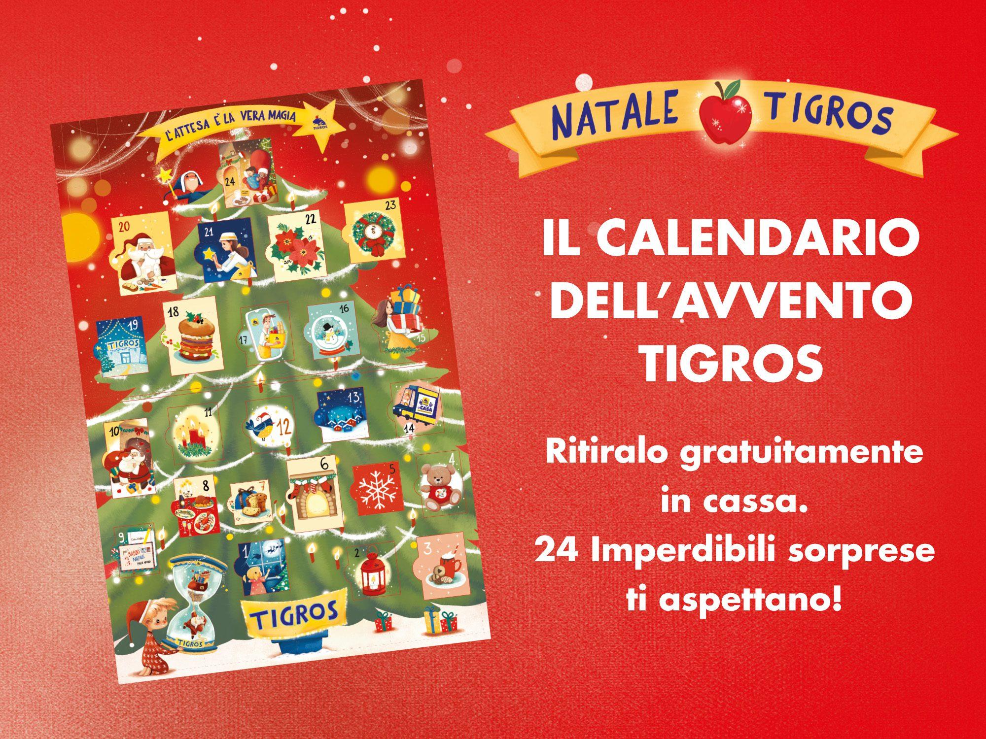 <strong>L’attesa del Natale è la vera magia: vivila con il Calendario dell’Avvento TIGROS</strong>