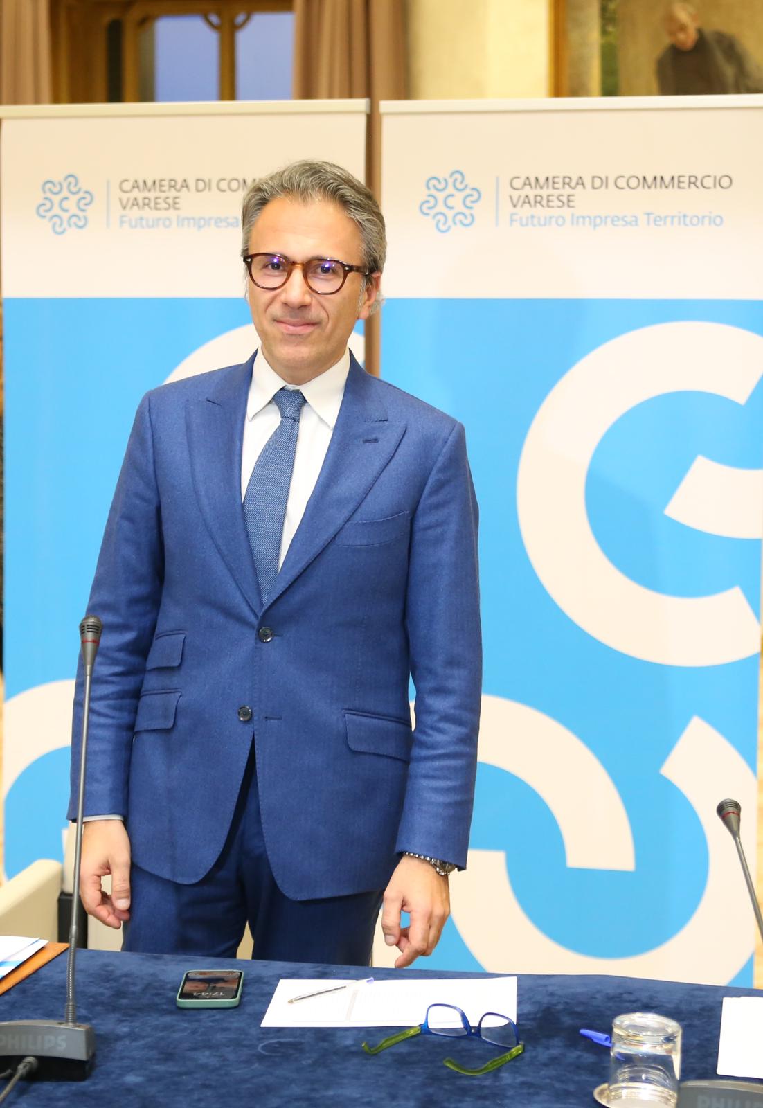 Camera di commercio Varese, il nuovo presidente è Mauro Vitiello, amministratore delegato di un’azienda caronnese