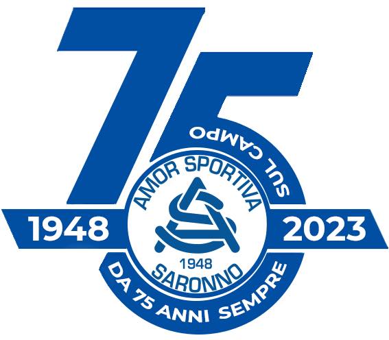 Calcio, Amor Sportiva celebra i 75 anni col logo commemorativo
