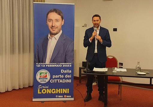 Longhini si rivolge agli elettori indecisi: «Votate il centrodestra e Forza Italia per far sentire in Regione la presenza del nostro territorio»