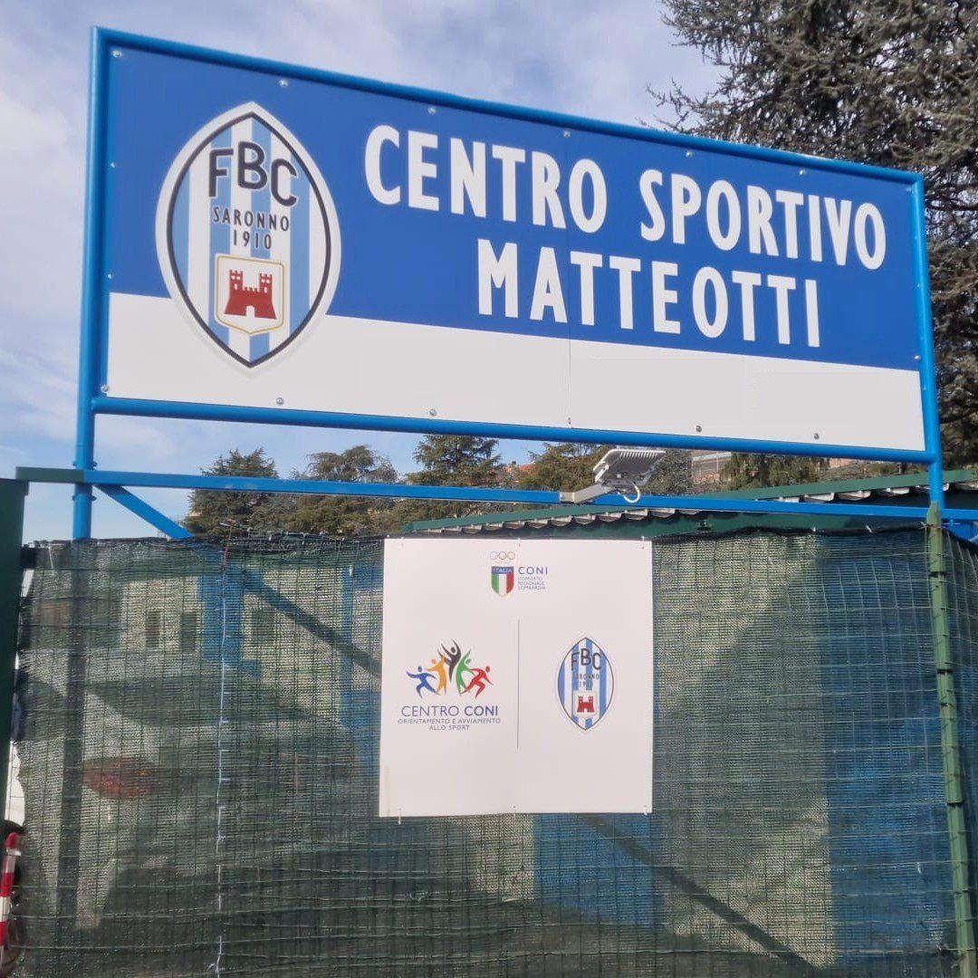 Saronno, il campo sportivo Matteotti è ora Centro Coni