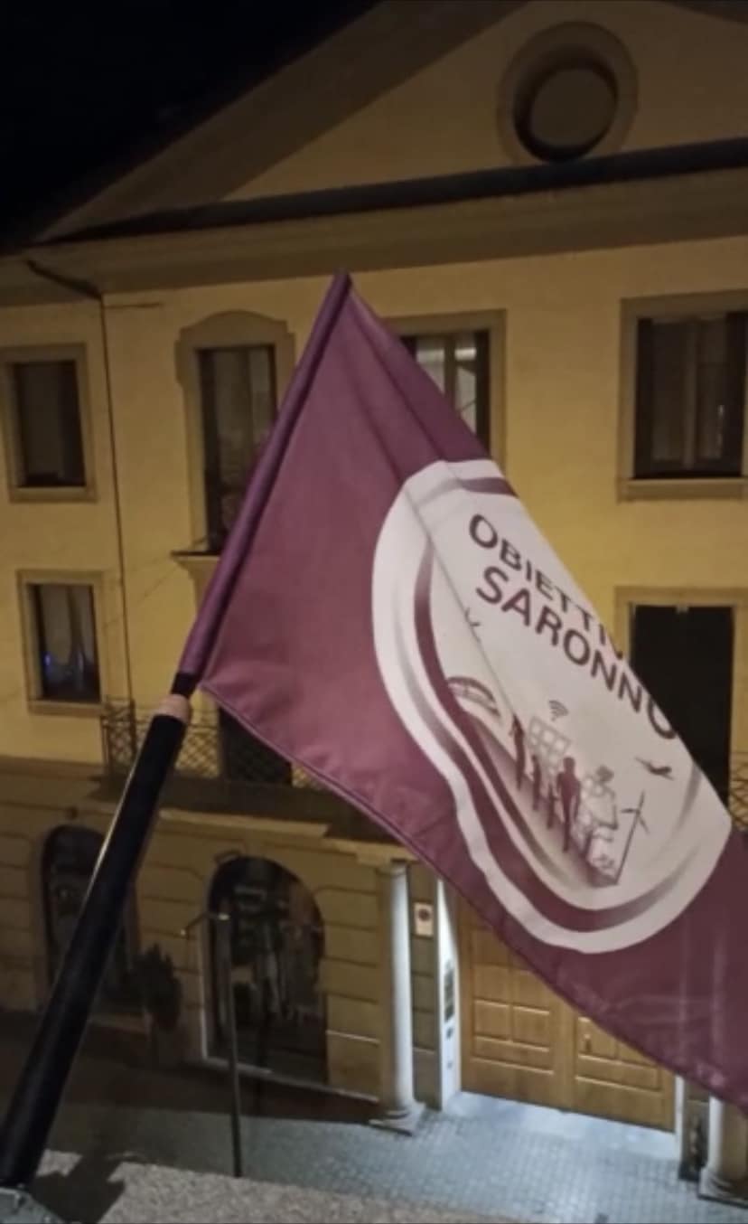 Obiettivo Saronno svela l’arrivo della nuova sede: bandiera viola in via Garibaldi