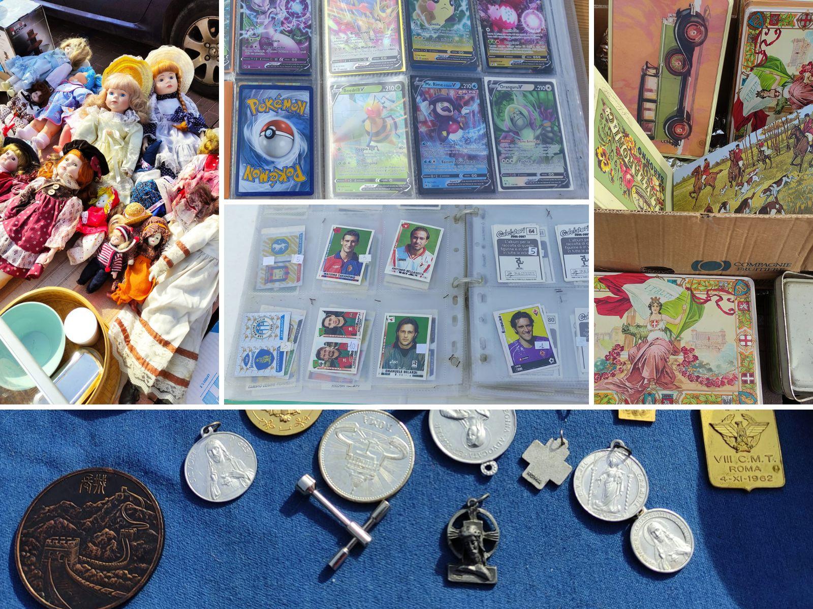 Saronno, carte Pokemon, vecchie figurine e le mitiche schede telefoniche: torna il mercatino delle cose vecchie