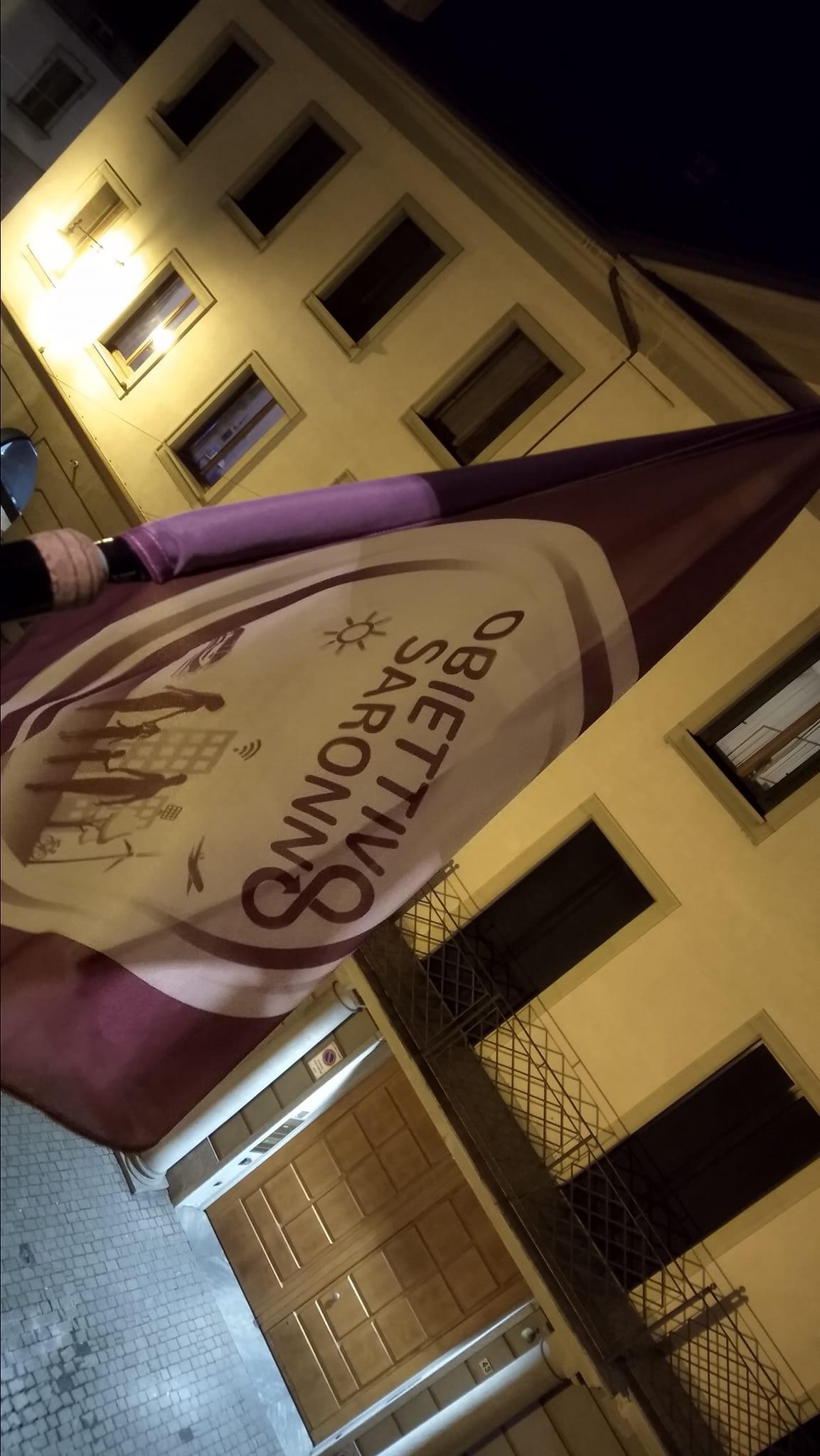 In centro sventola la bandiera di Obiettivo Saronno: presto svelato l’indirizzo della nuova sede