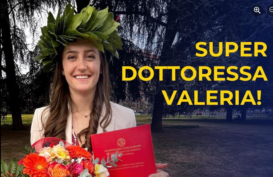 Softball, laurea in Farmacia per Valeria Bettinsoli del Saronno
