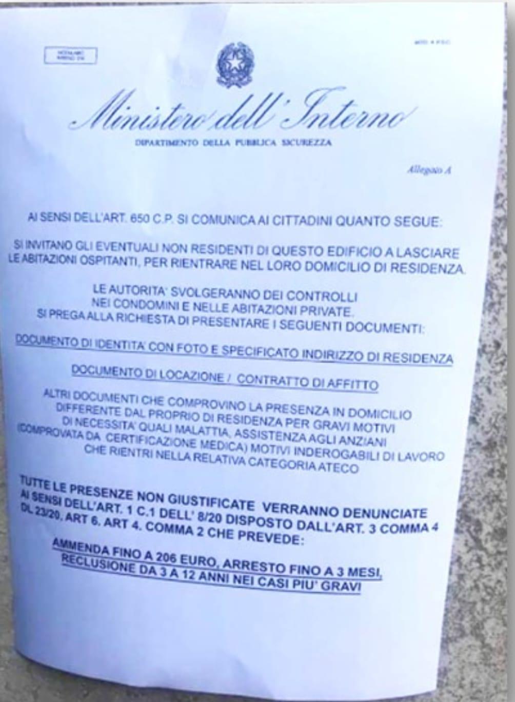 Falsi volantini a Gerenzano annunciano controlli nelle case