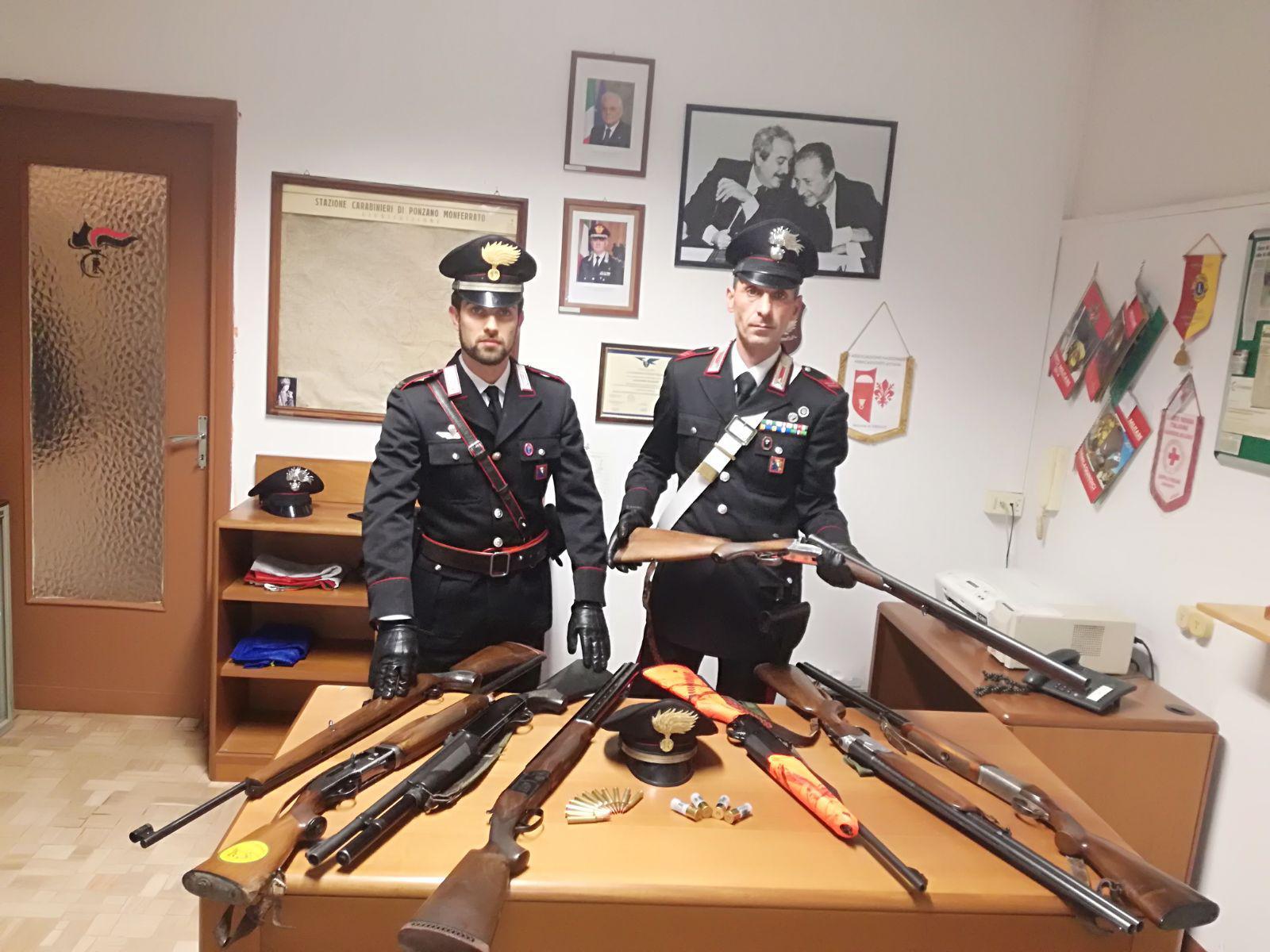 Detenzione di armi, giro di vite dei carabinieri nel comasco