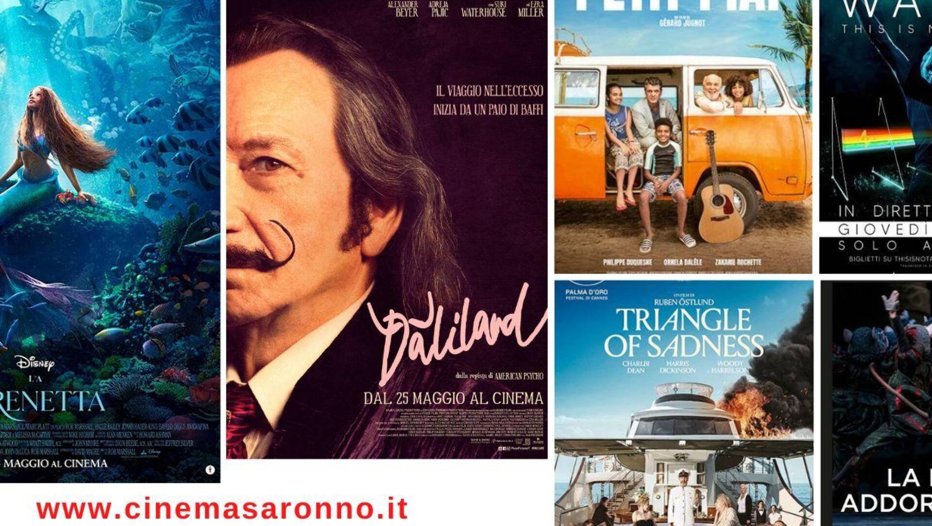 Immergiti insieme a La Sirenetta al Cinema Silvio Pellico e scopri il genio di Dalì al Nuovo Cinema Prealpi, Saronno