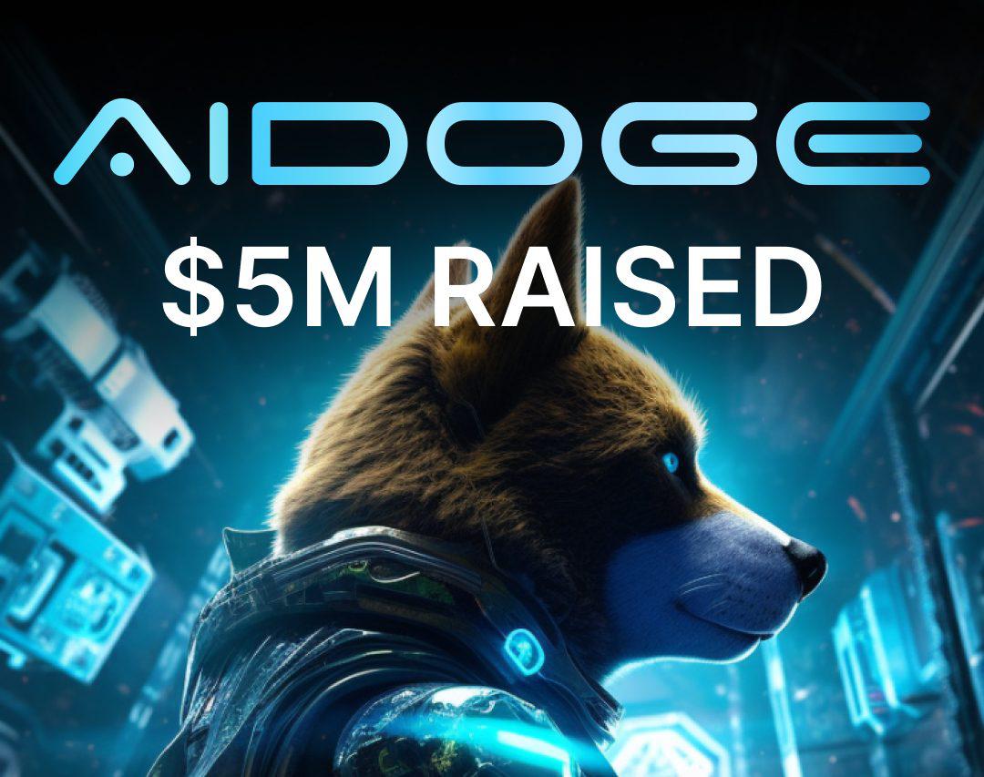 AiDoge raggiunge l’ambito traguardo dei 5,5 milioni di dollari: il prezzo sta di nuovo per salire
