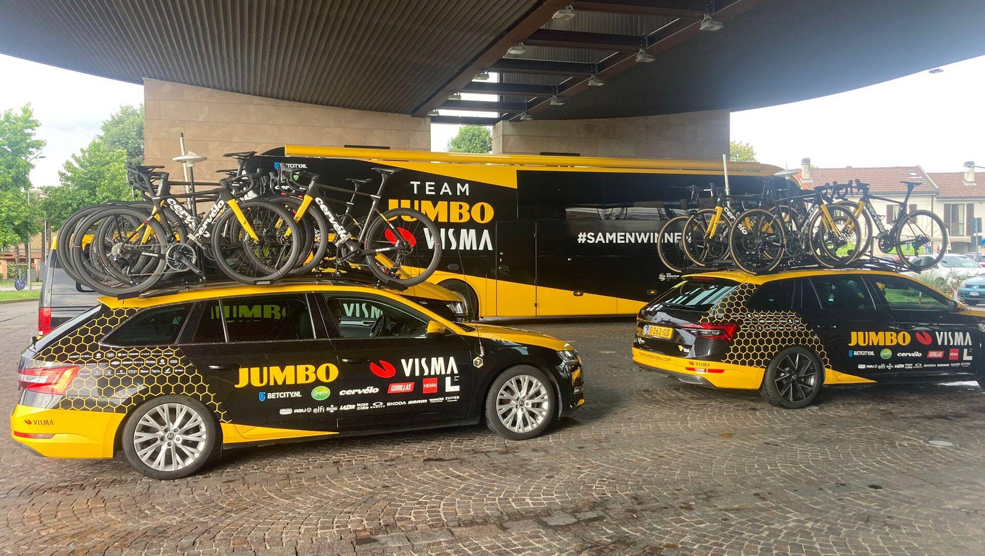 Jumbo Visma in ritiro al Grand Milan di Saronno: domani partenza del Giro d’Italia U23 da Cesano