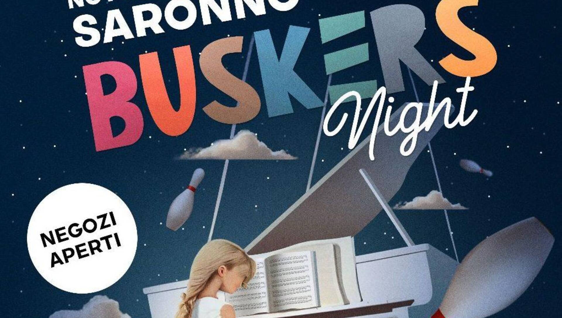 La notte bianca sarà una Buskers Night: evento clou lo sky piano che ha debuttato a Dubai
