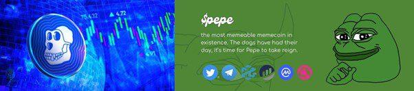 ApeCoin e Pepe, raggiunti nuovi minimi: gli investitori puntano ora su Wall St. Memes, AiDoge e yPredict