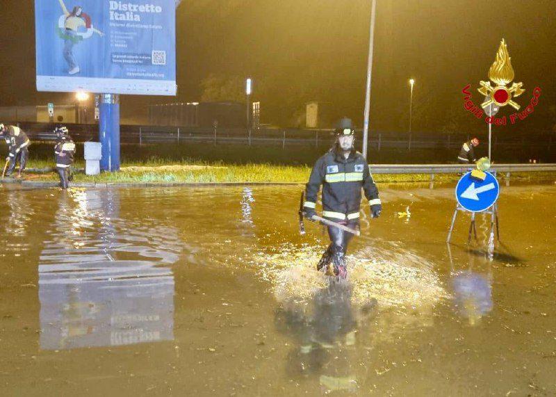 A Saronno un acquazzone, nel Tradatese e Varesotto allagamenti e danni per il maltempo di ieri sera