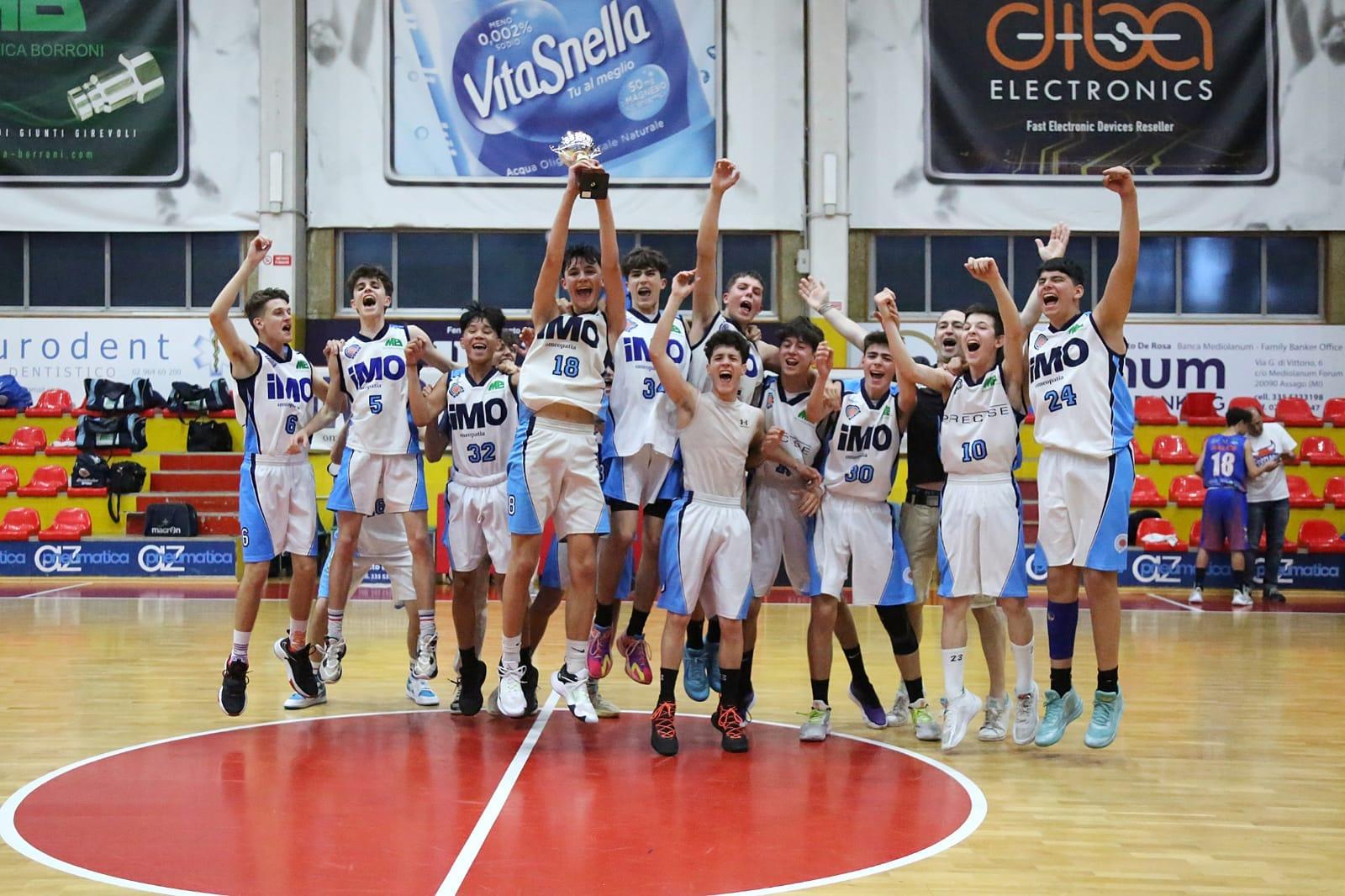 Basket, anno super: l’Az Robur Saronno vince anche il titolo regionale U15