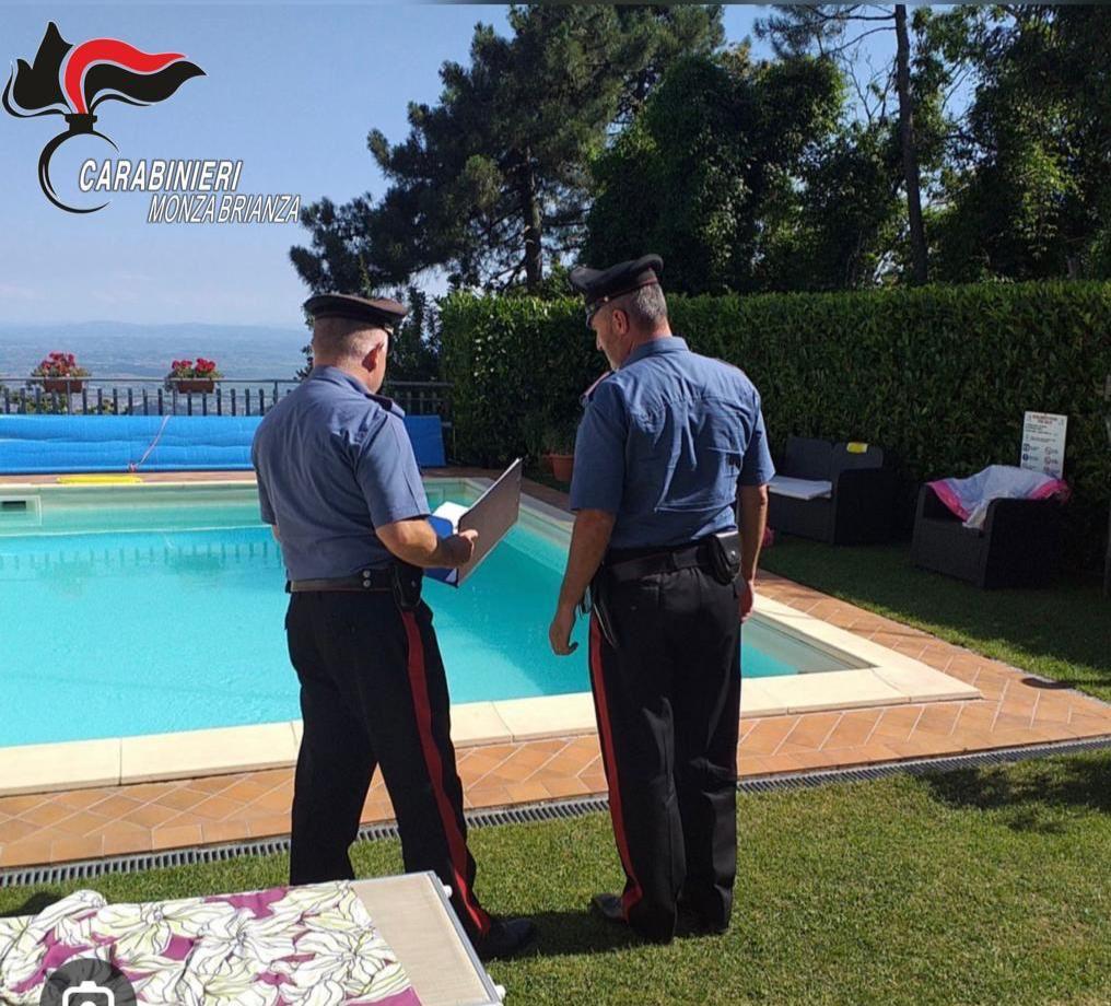 Evaso a Modena… arrestato in piscina a Limbiate