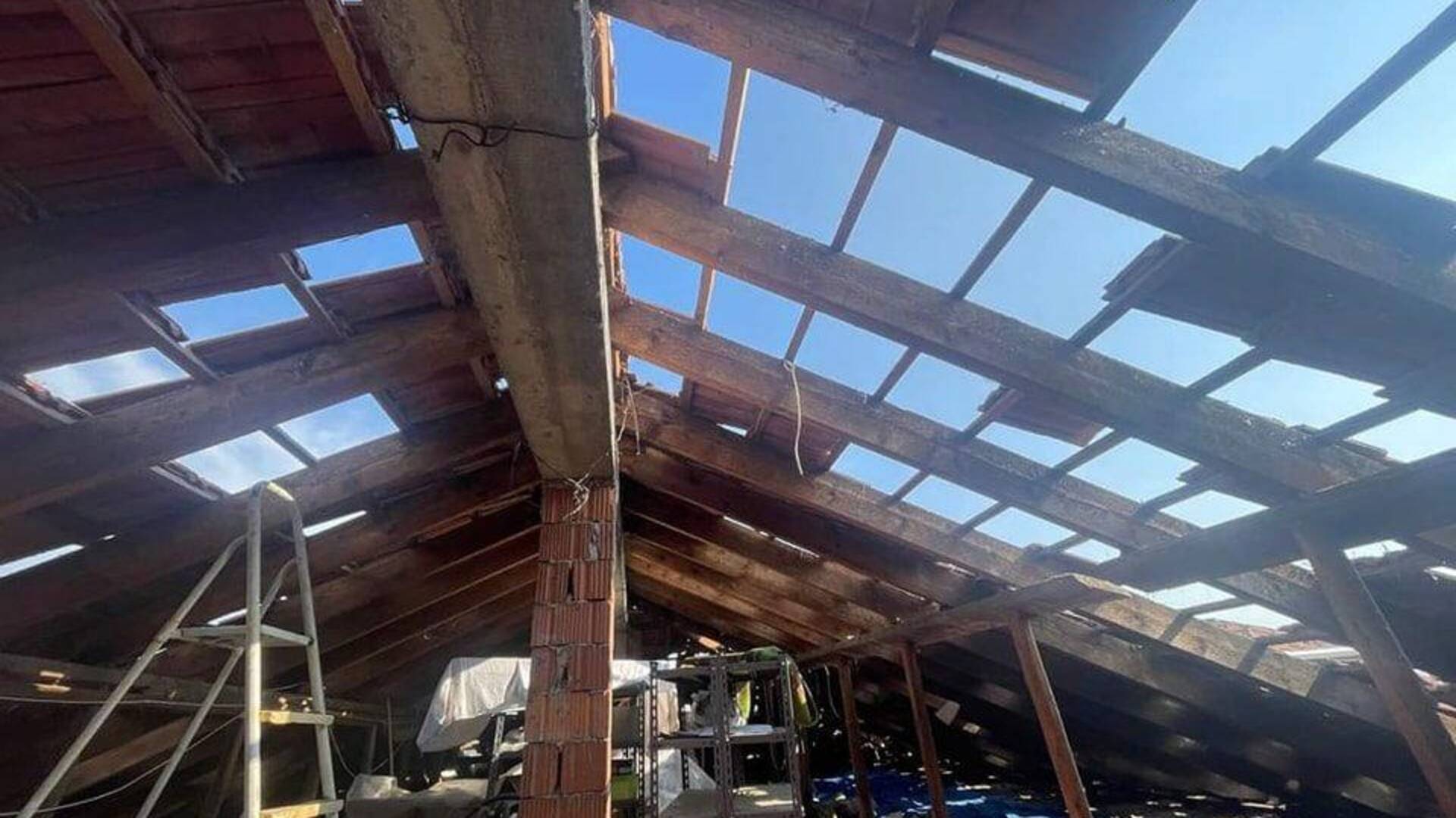 Maltempo, Gerenzano: esauriti i teli per la copertura dei tetti