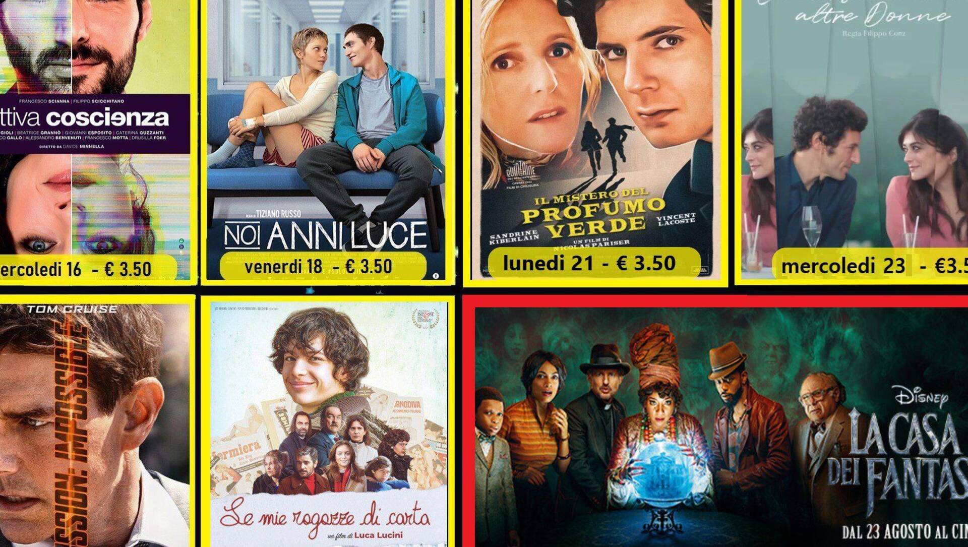 Riapre il Nuovo Cinema Prealpi e al Cinema Sotto le Stelle vedi i film europei a soli 3.50