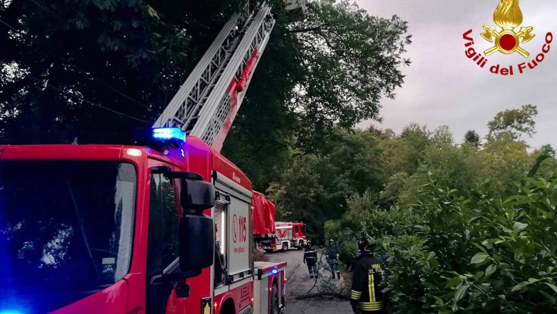 Maltempo, oggi 200 interventi dei pompieri in provincia di Varese