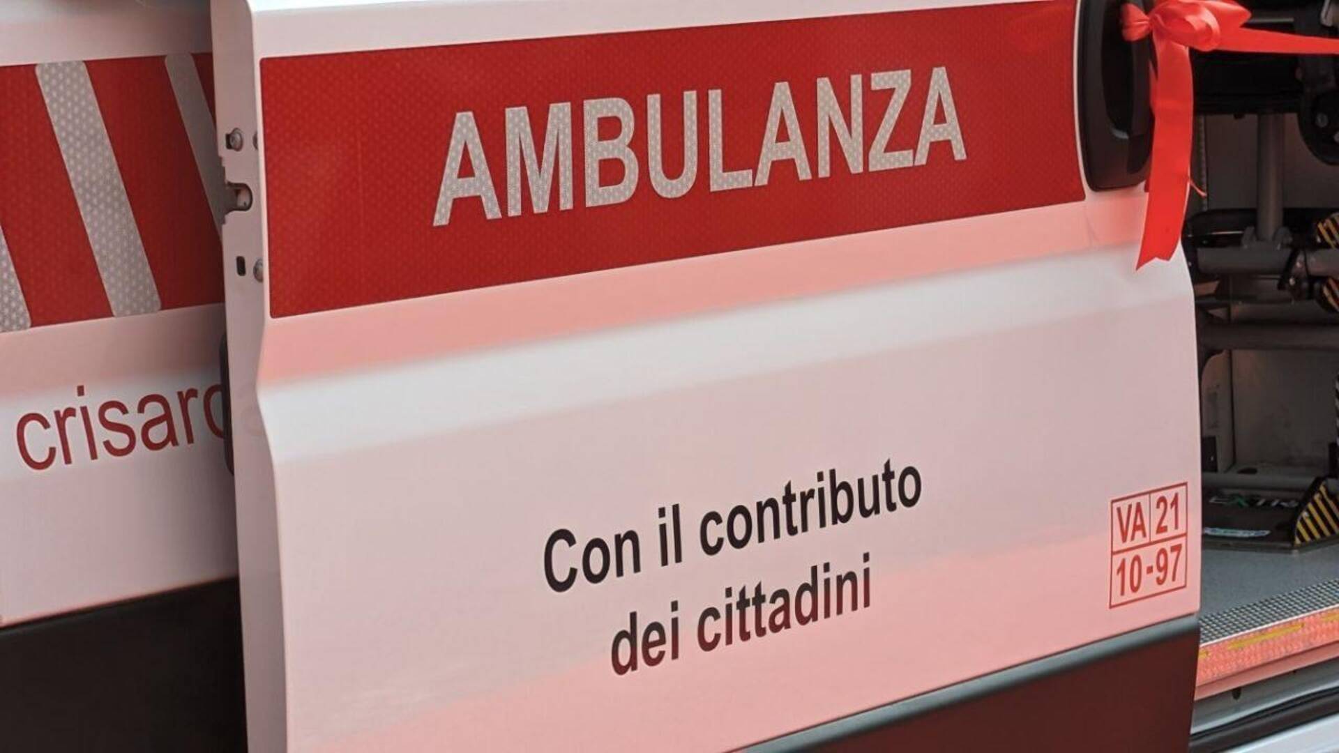 Cade a Venegono Superiore: pedone all’ospedale