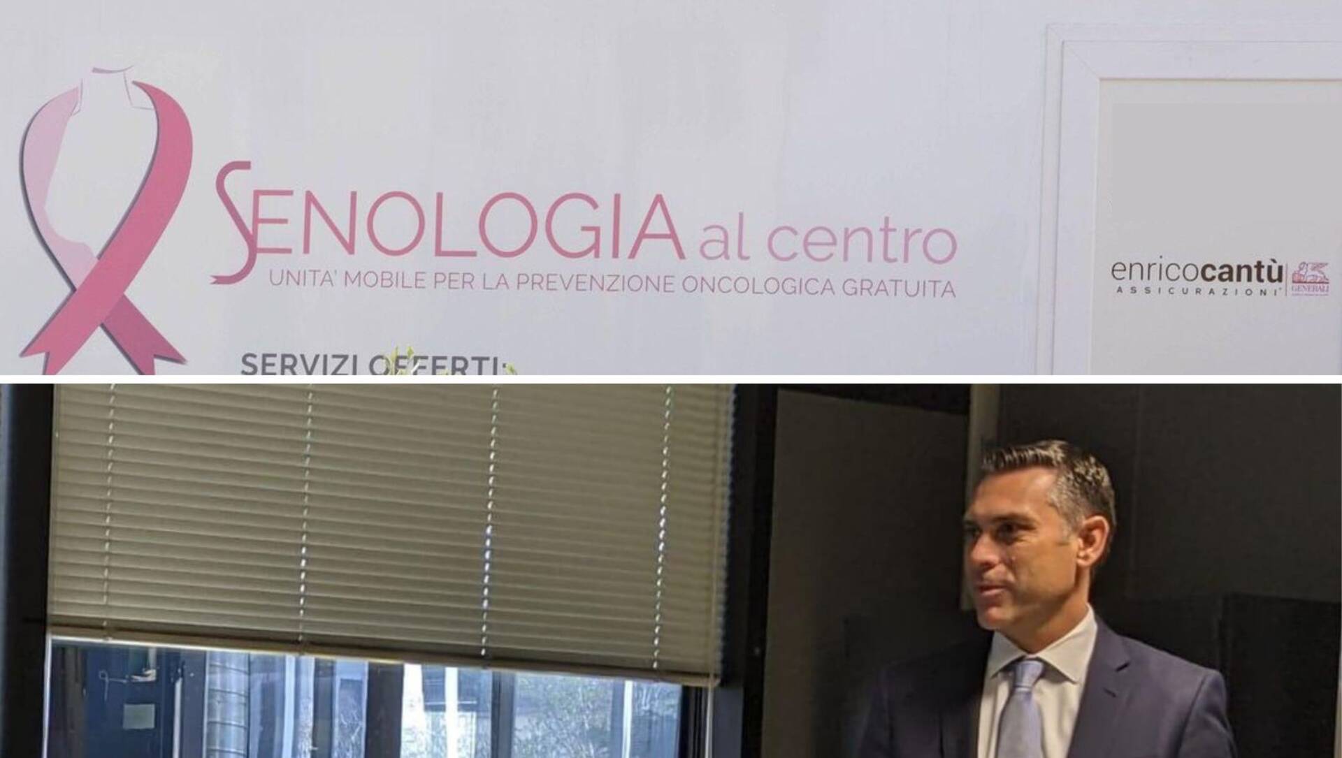 Enrico Cantù Assicurazioni sostiene “Senologia al Centro”: un’iniziativa per la prevenzione del tumore al seno