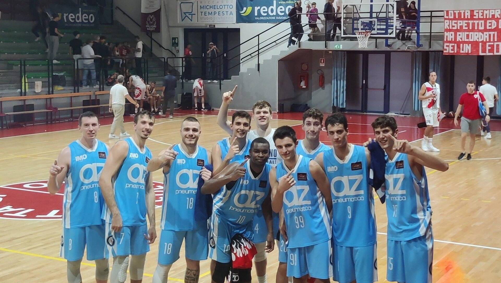 Basket serie B: buona la prima per l’Az Saronno a Collegno